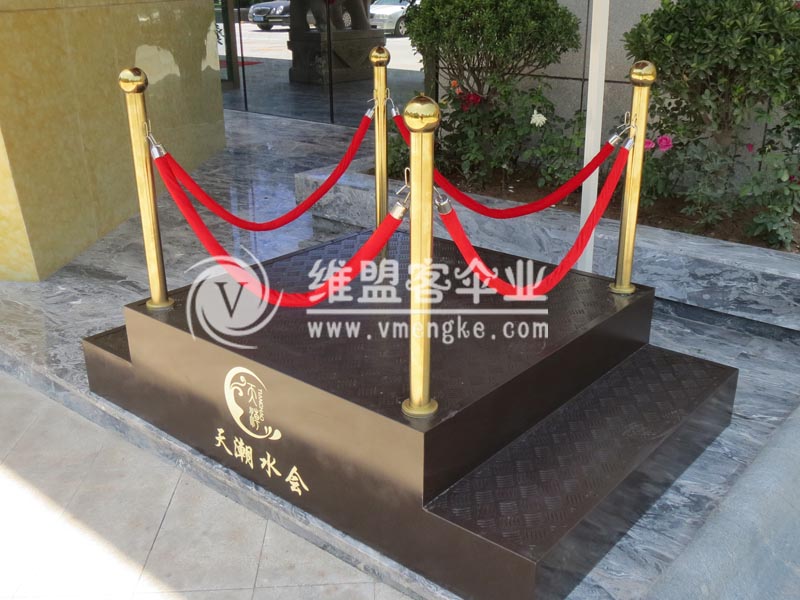 保安站台  户外岗亭伞2
