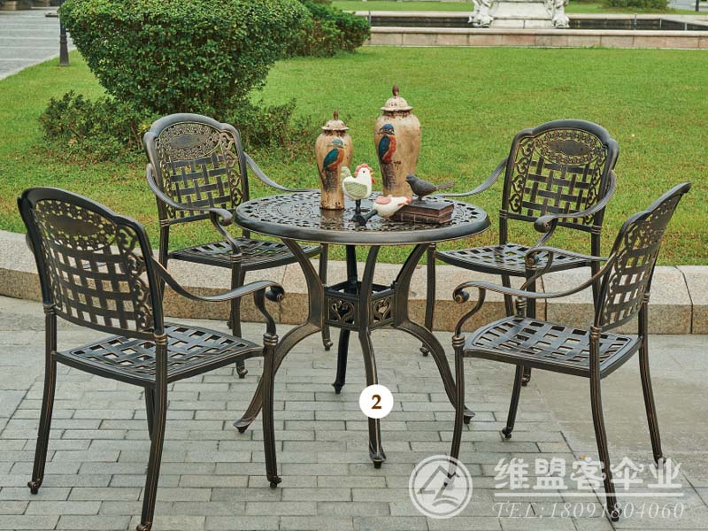 休闲桌椅组合  户外桌椅套装2