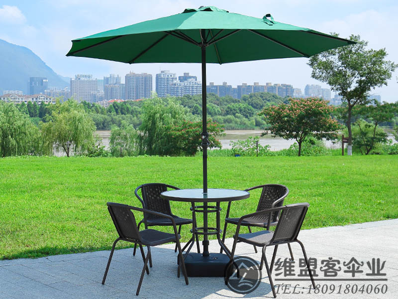 中柱伞配套桌椅2