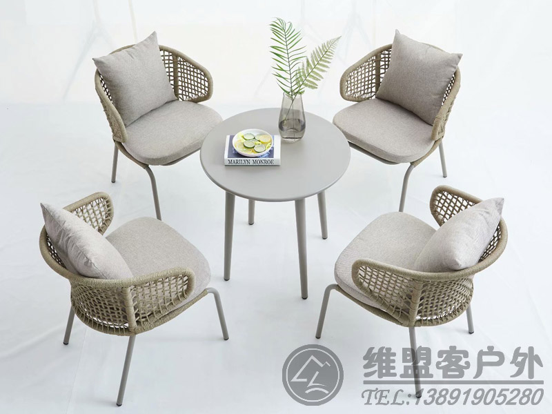 拉绳桌椅 户外家具 维盟客2