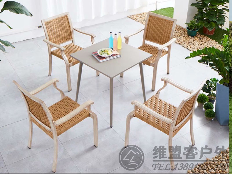 新款户外家具 户外伞  露台桌椅2