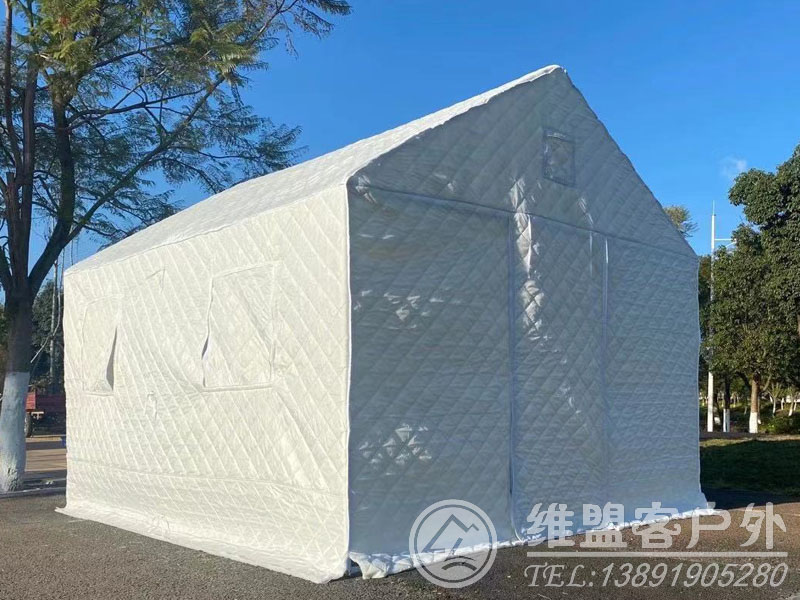 户外加厚棉帐篷  保温帐篷 应急帐篷2