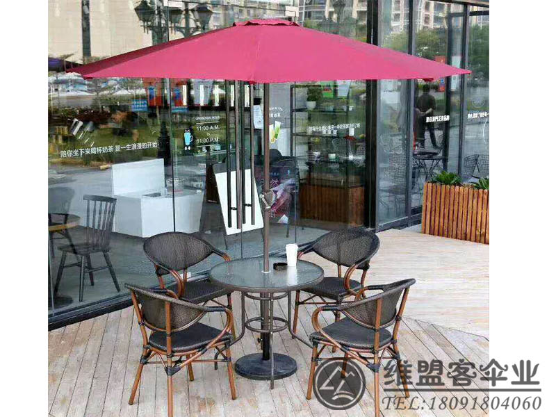 甜品店户外桌椅 外摆桌椅2
