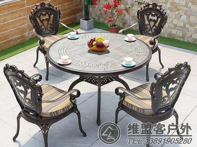 大团圆圆桌 一桌四椅 一桌六椅2