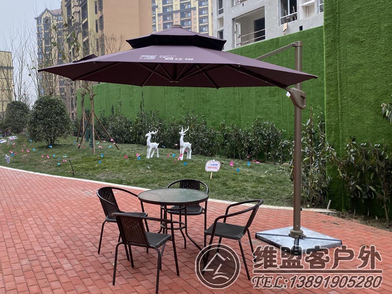直径3m圆形户外伞 庭院伞2